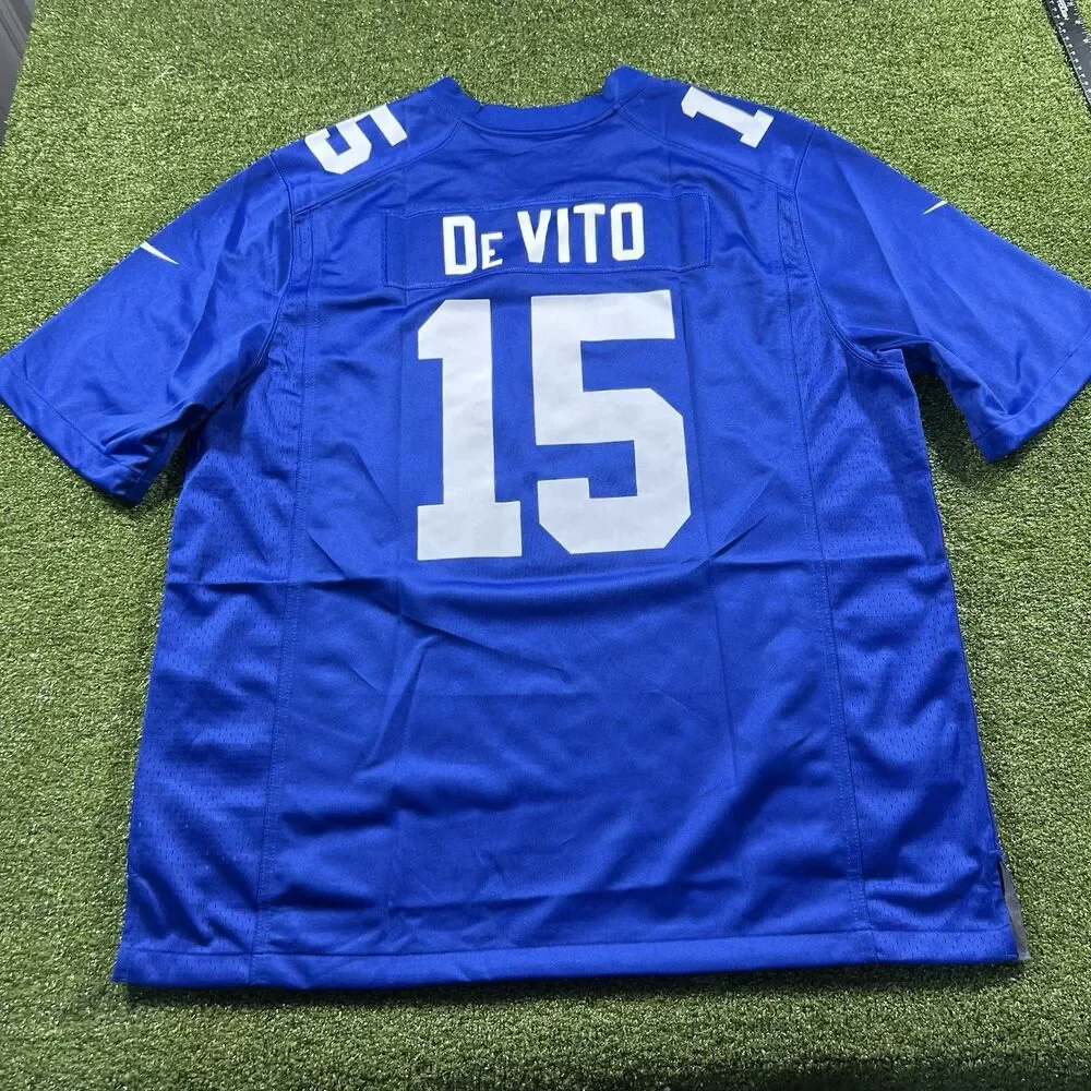 Nike Engineered XL NFL Tommy DeVito #15 Jersey NY Giants Blue NWOT